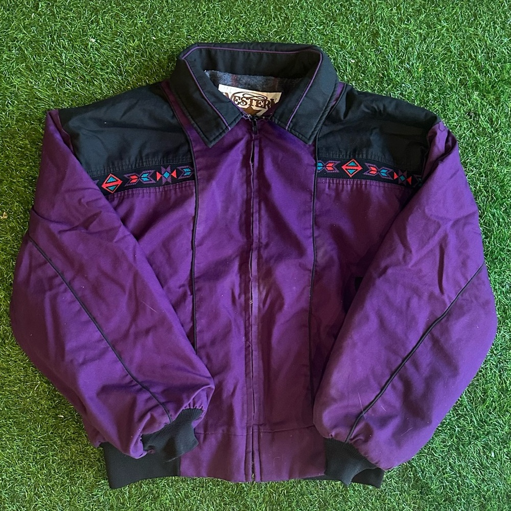Vintage two-tone Aztec Jacket
